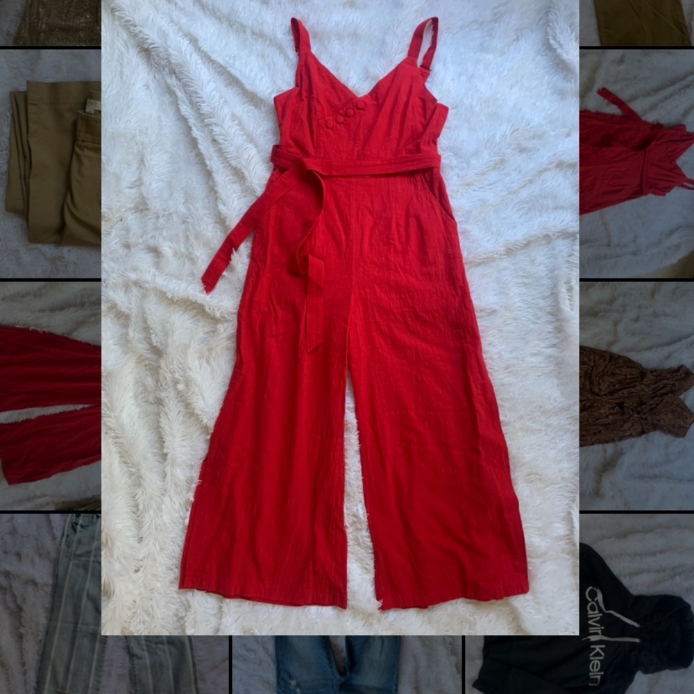 POWER SUIT Size L Altar’d State jumpsuit. Cotton.